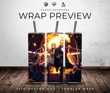 Load image into Gallery viewer, 12th Doctor PNG | Sublimation | Tumbler Wrap Design | Digital Download