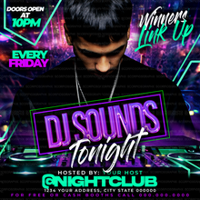 Load image into Gallery viewer, DJ Flyer Template
