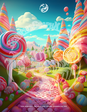 Load image into Gallery viewer, 4 CandyLand Background Images
