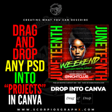 Load image into Gallery viewer, Halloween Party Flyer
