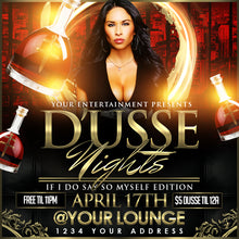 Load image into Gallery viewer, Dusse Flyer Template
