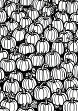 Load image into Gallery viewer, Halloween Pumpkin Patch Coloring Page for Kids
