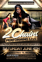 Load image into Gallery viewer, Hip Hop Flyer Template
