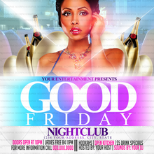 Load image into Gallery viewer, Good Friday Flyer Template
