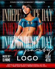 Load image into Gallery viewer, Independence Day Flyer Template

