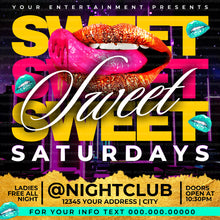 Load image into Gallery viewer, Ladies Night Flyer Template
