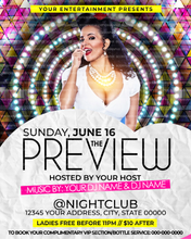 Load image into Gallery viewer, Pop Up Shop Preview Flyer Template
