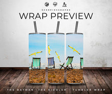 Load image into Gallery viewer, Beach Days PNG | Sublimation | Tumbler Wrap Design | Digital Download
