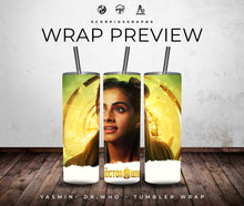Load image into Gallery viewer, Yasmin - Doctor Who PNG | Sublimation | Tumbler Wrap Design | Digital Download
